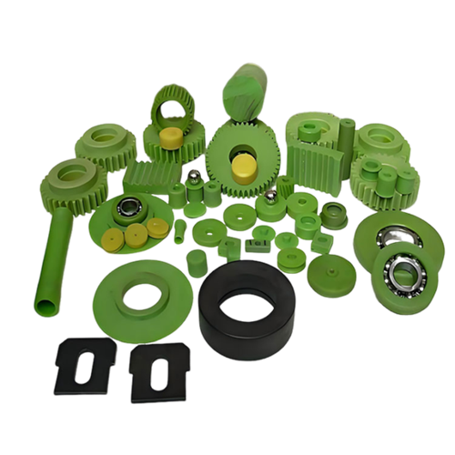 Oliehoudende groene nylon onderdelen